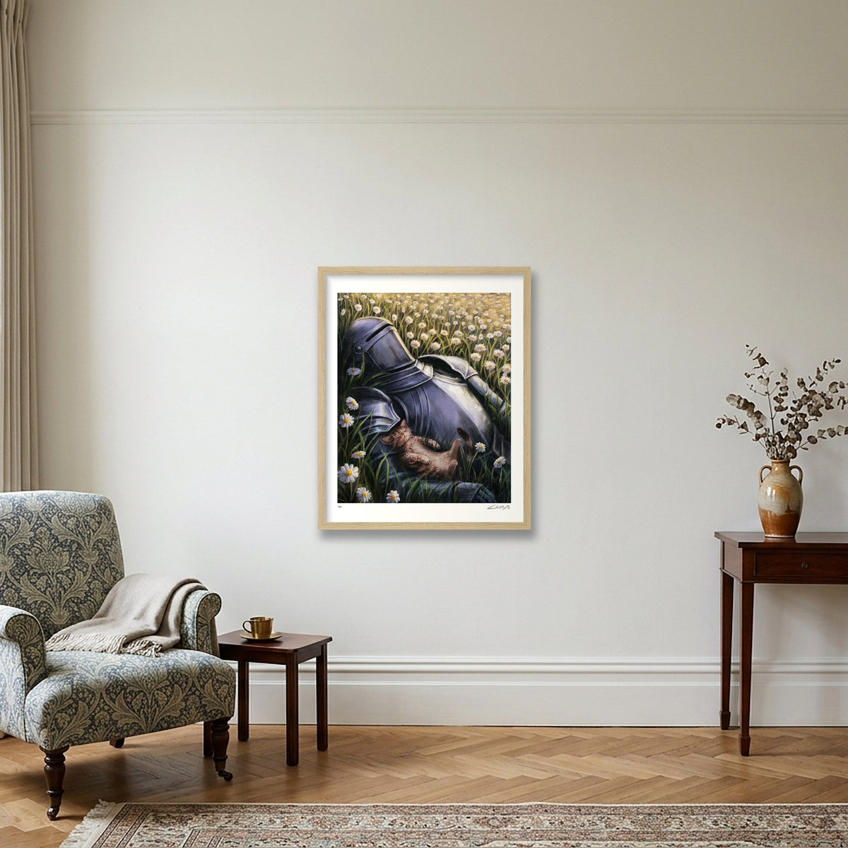 The Best Place to Rest — 40×50cm Oak Frame