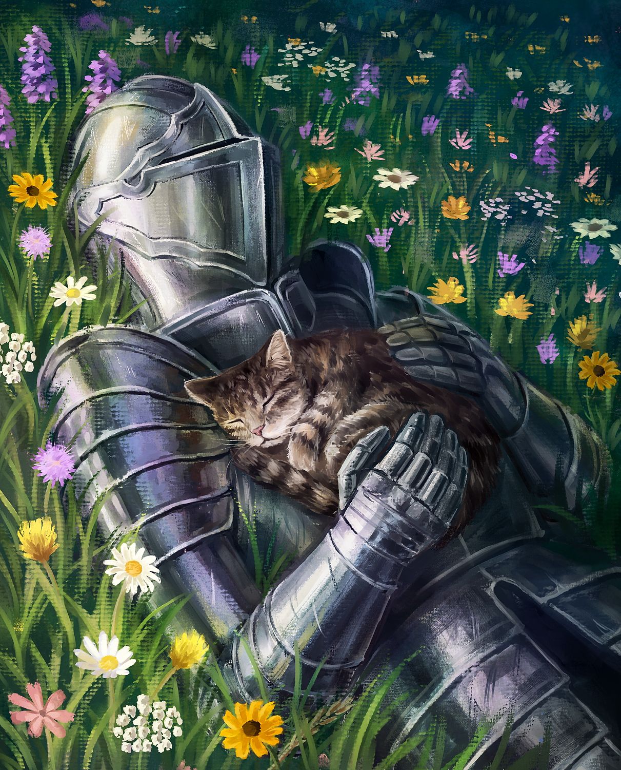 Knight With FLowers Chaskymc TIFF