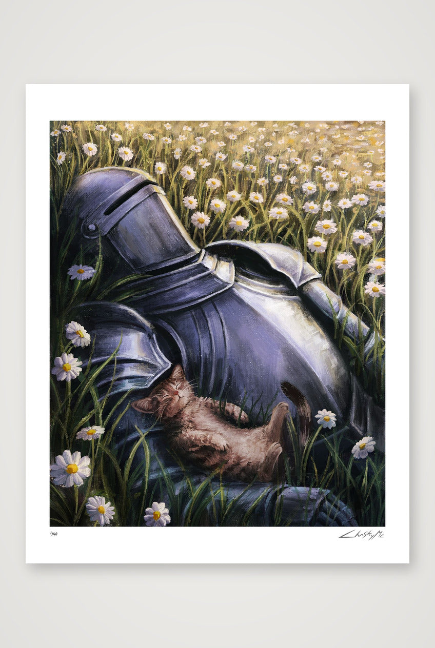 The Best Place to Rest — 40×50cm Print only