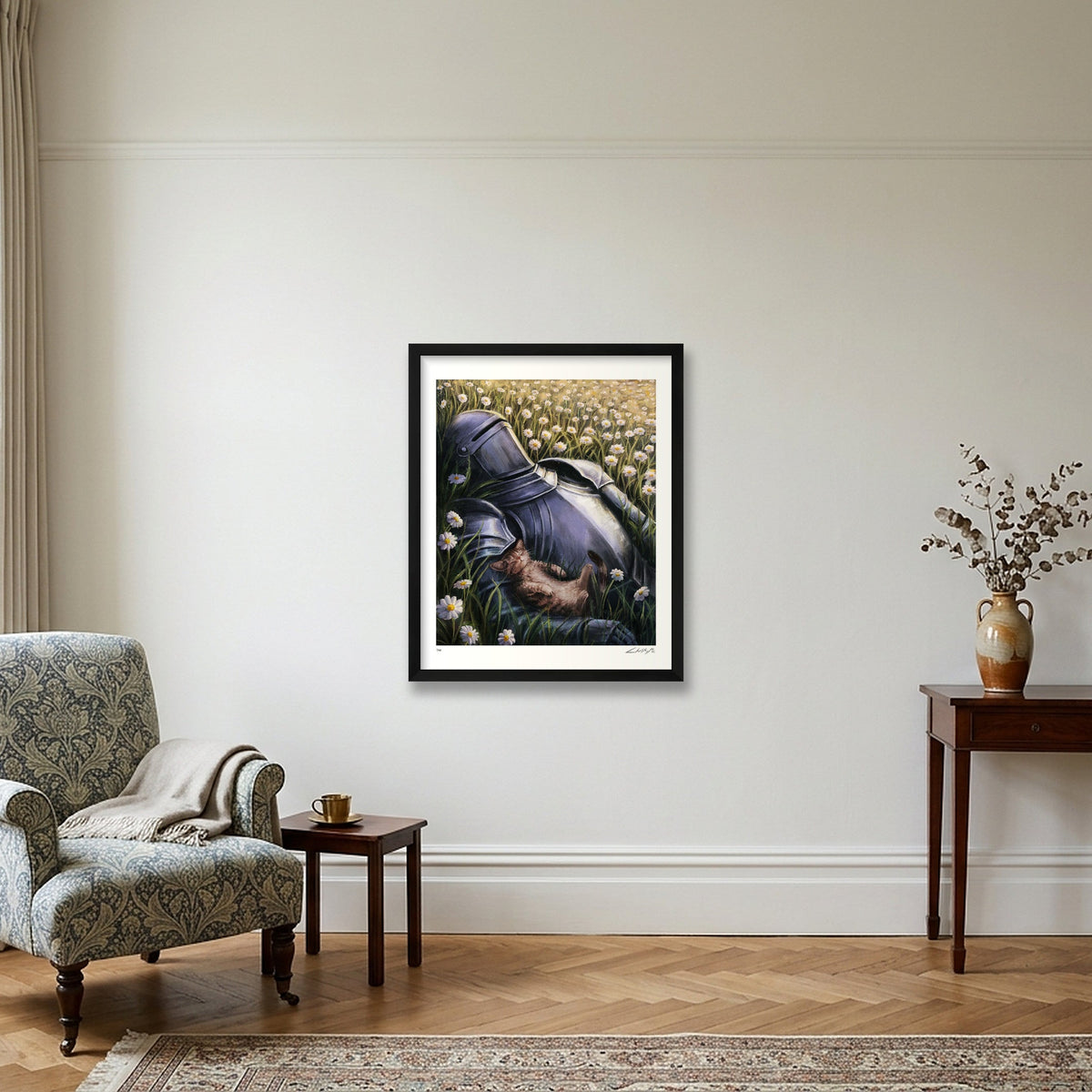 The Best Place to Rest — 40×50cm Black Frame